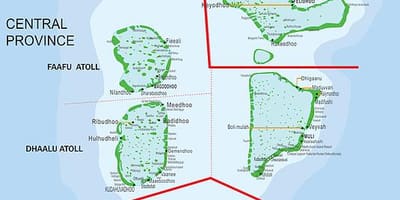 வரைபடம் மாலைதீவு படகு